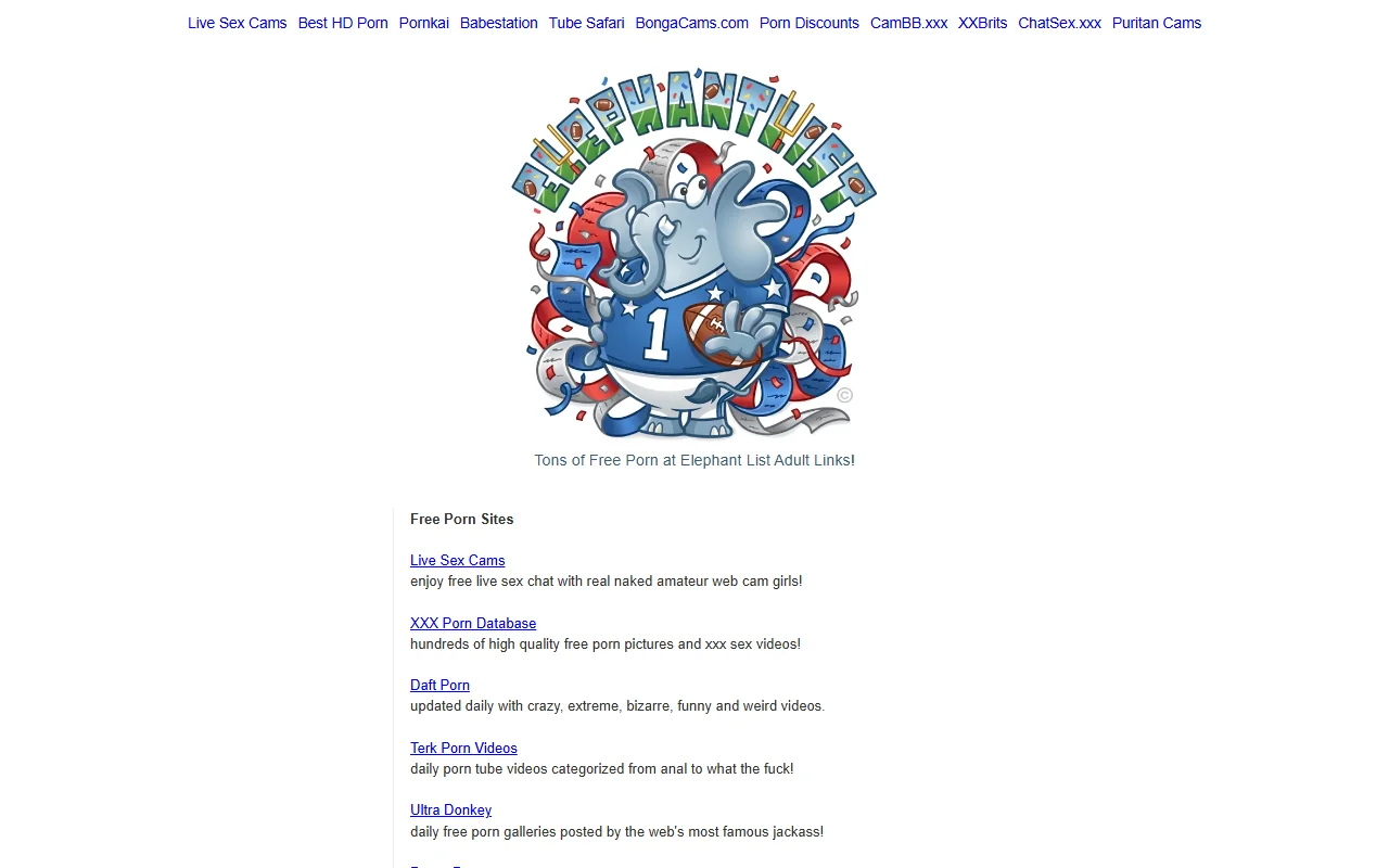 Screenshot of Elephantlist