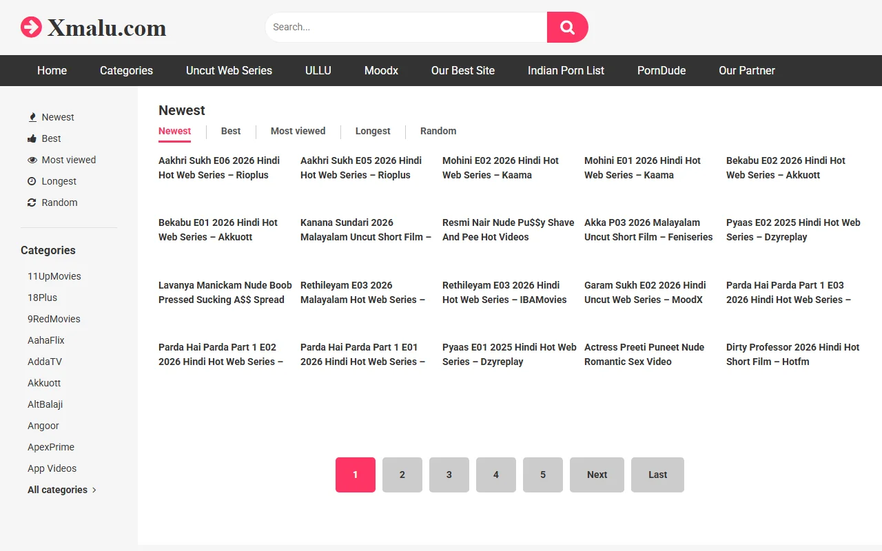 Screenshot of Xxxindianporn